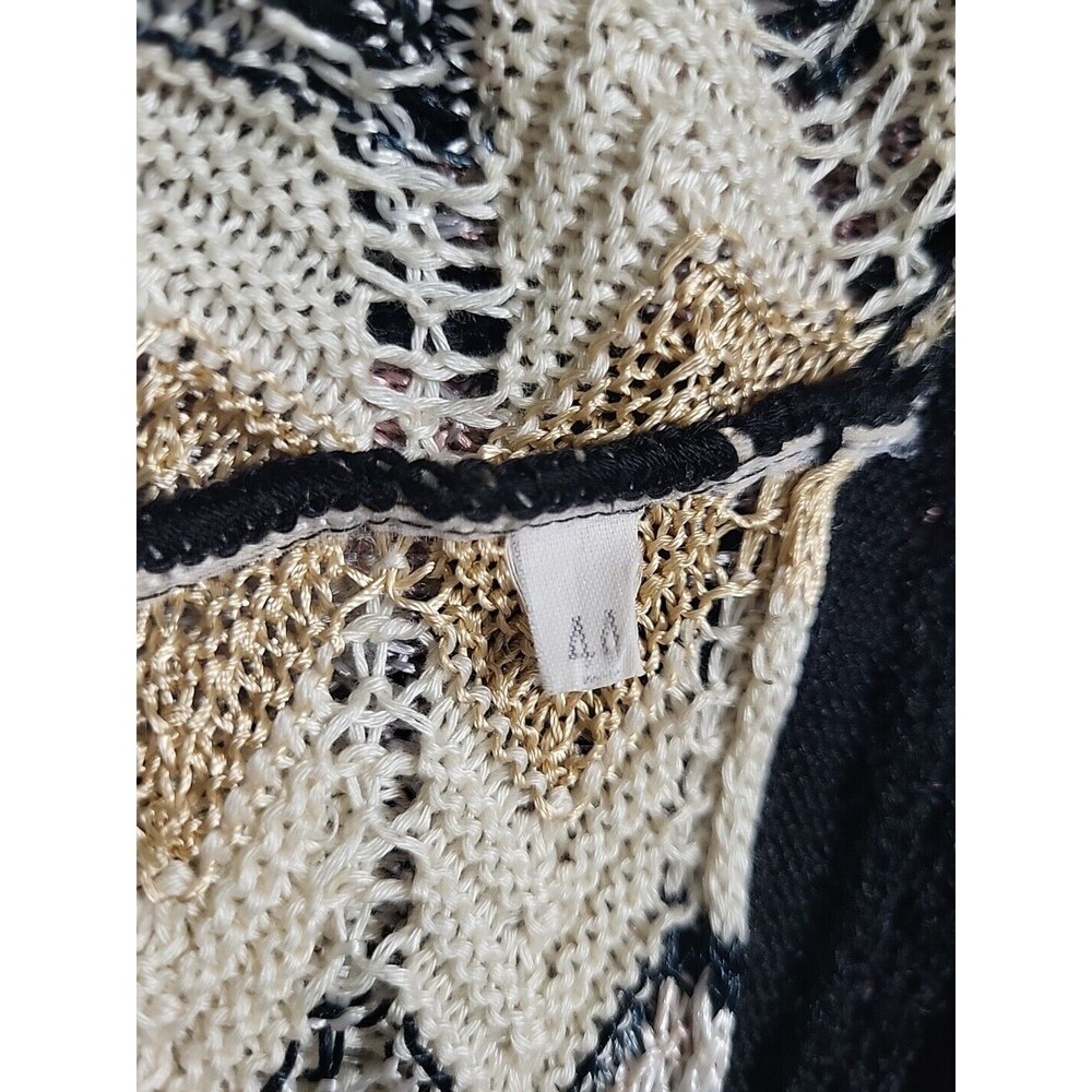 Missoni Black and Beige Zigzag Cardigan - Picture 8 of 14